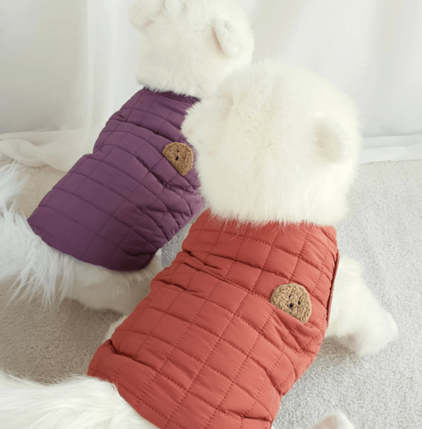 Quilted Vest Purple - Sir Dogwood